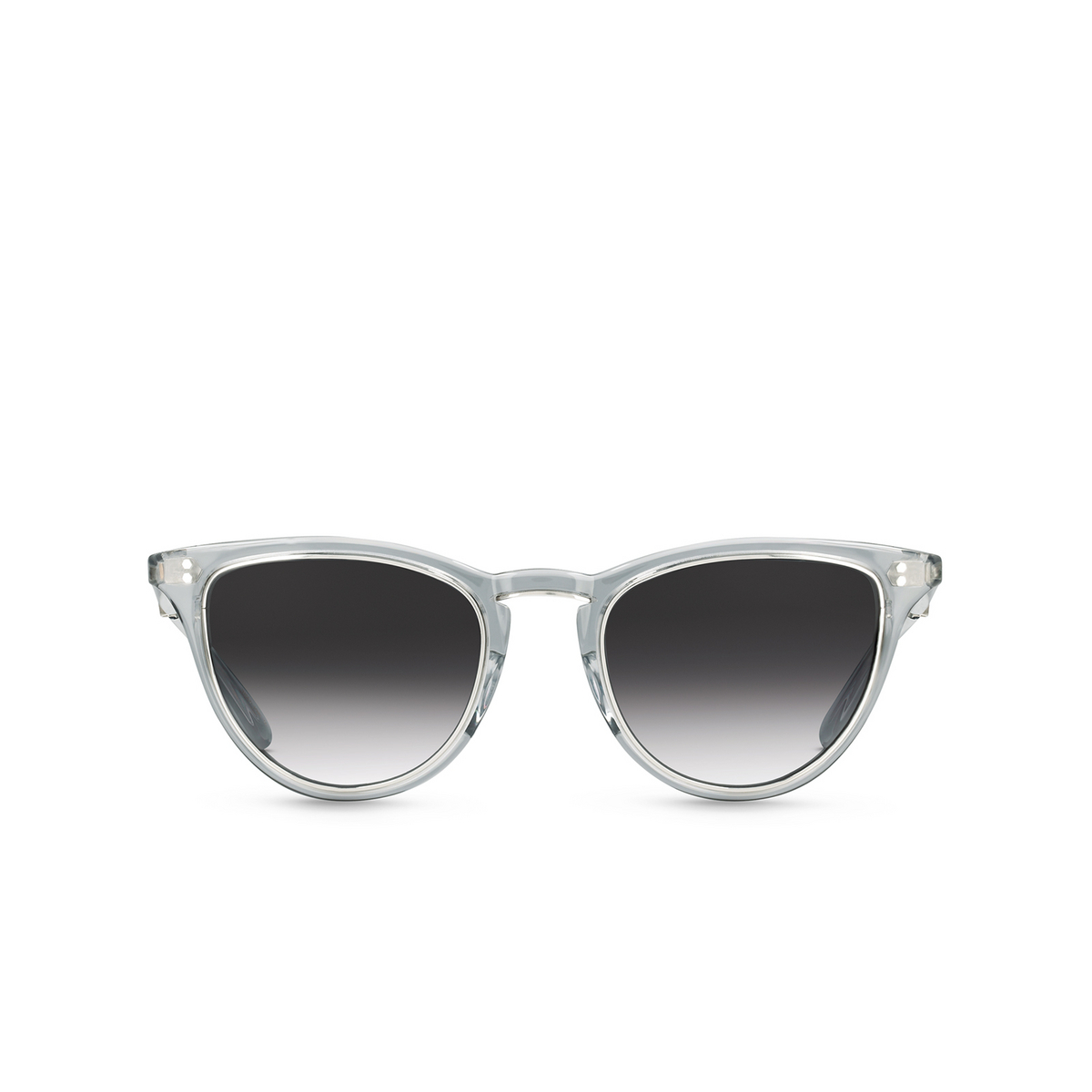 Mr. Leight RUNYON S Sunglasses GRYSTN-PLT/BKG Greystone-Platinum - front view