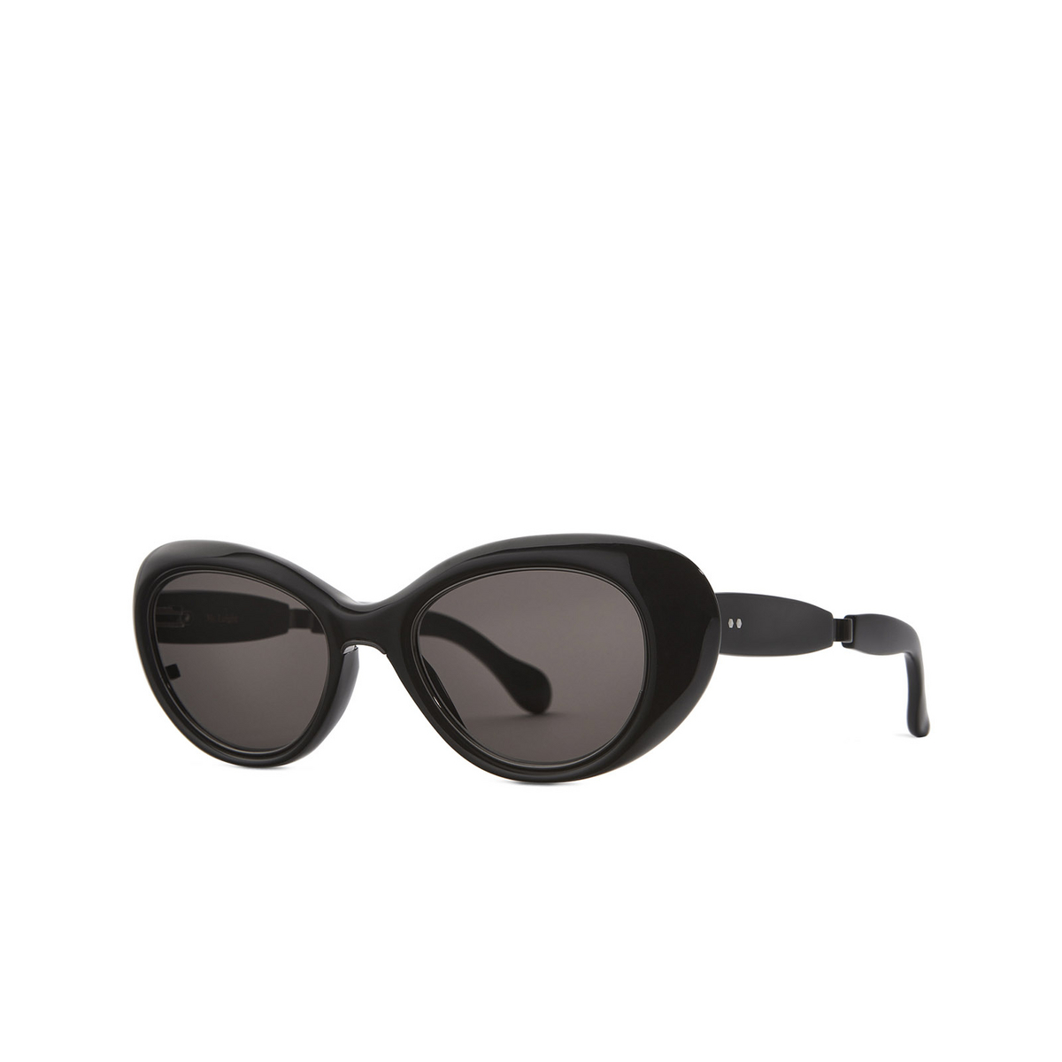 Mr. Leight SELMA S Sunglasses BK/LAVA Black - three-quarters view