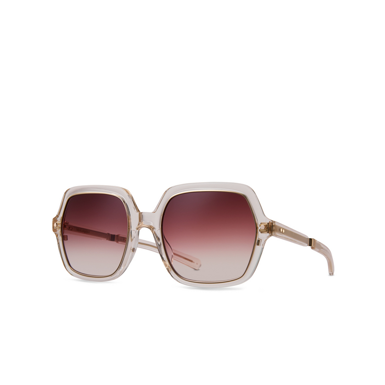 Mr. Leight SOFIA S Sunglasses BLSH-18KRG/PEO blush-18k rose gold - 2/3