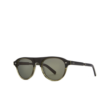 Mr. Leight STAHL S Sunglasses SYCL/G15 sycamore laminate - three-quarters view