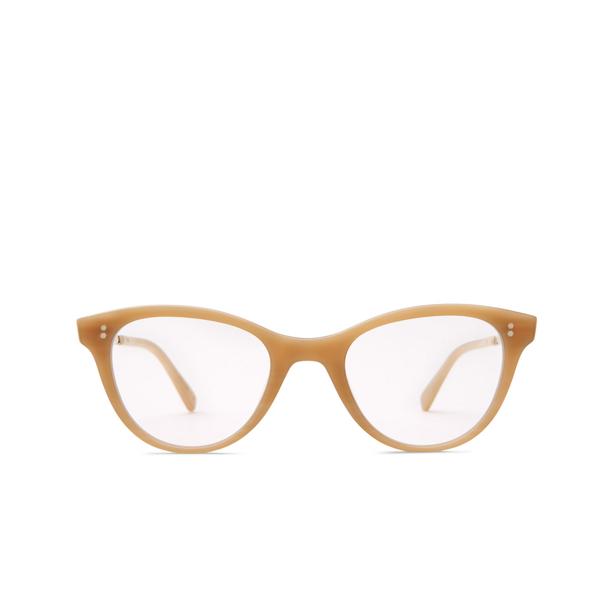 Mr. Leight TAYLOR C Eyeglasses DESA-PLT Desert Sand-Platinum - front view