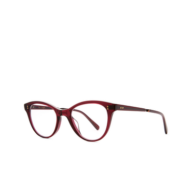 Mr. Leight TAYLOR C Eyeglasses rxbry-cg roxbury-chocolate gold - three-quarters view