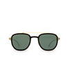Mykita ALDER Sunglasses 585 mh7 pitch black/glossy gold - product thumbnail 1/4