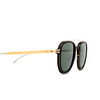 Mykita ALDER Sunglasses 585 mh7 pitch black/glossy gold - product thumbnail 3/4