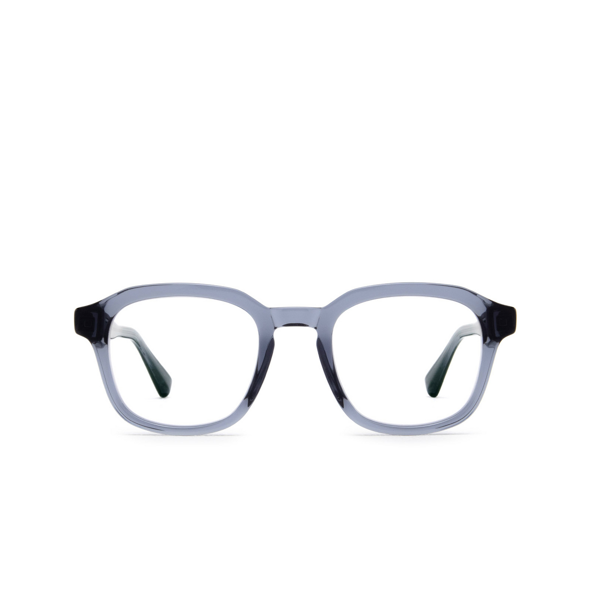 Mykita BADU Eyeglasses 752 C139 Deep Ocean/Shiny Silver - front view