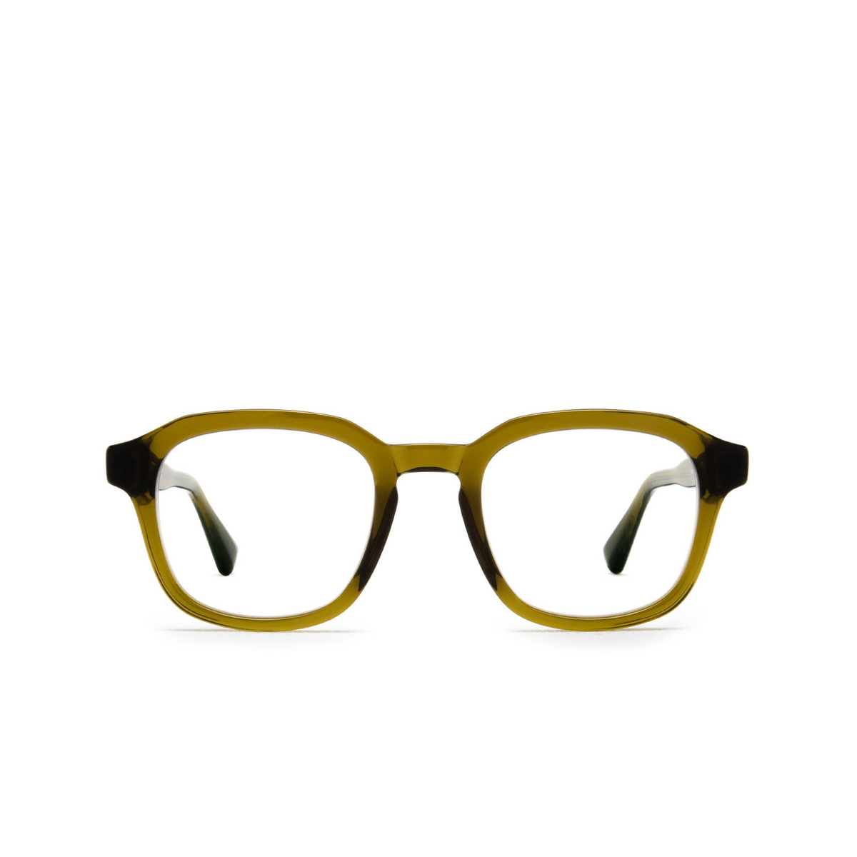 Mykita BADU Eyeglasses 775 C158 Peridot/Shiny Silver - front view