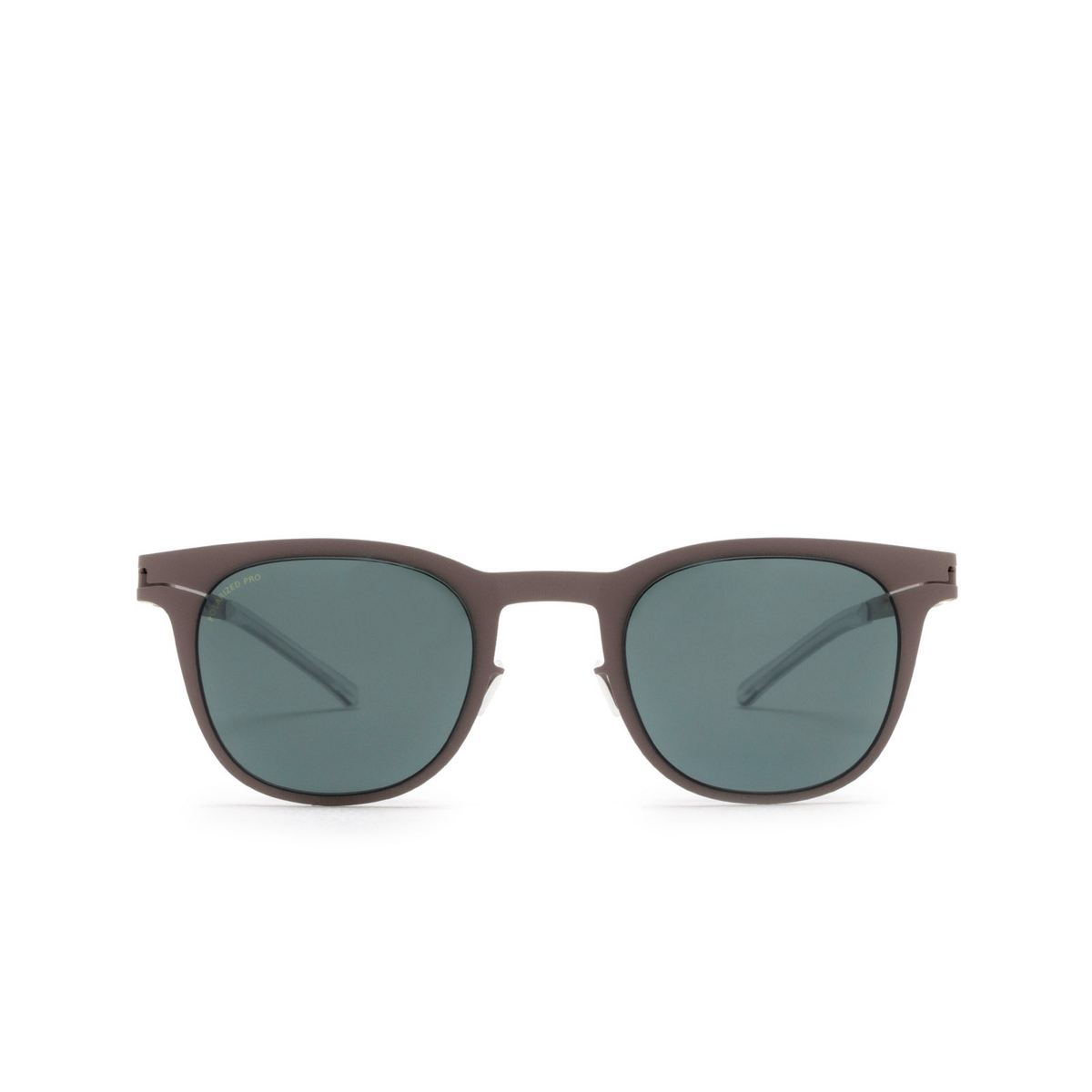 Mykita® Square Sunglasses: Callum color 223 Mole Grey - front view