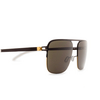 Mykita COLBY Sunglasses 122 gold/dark brown - product thumbnail 3/4