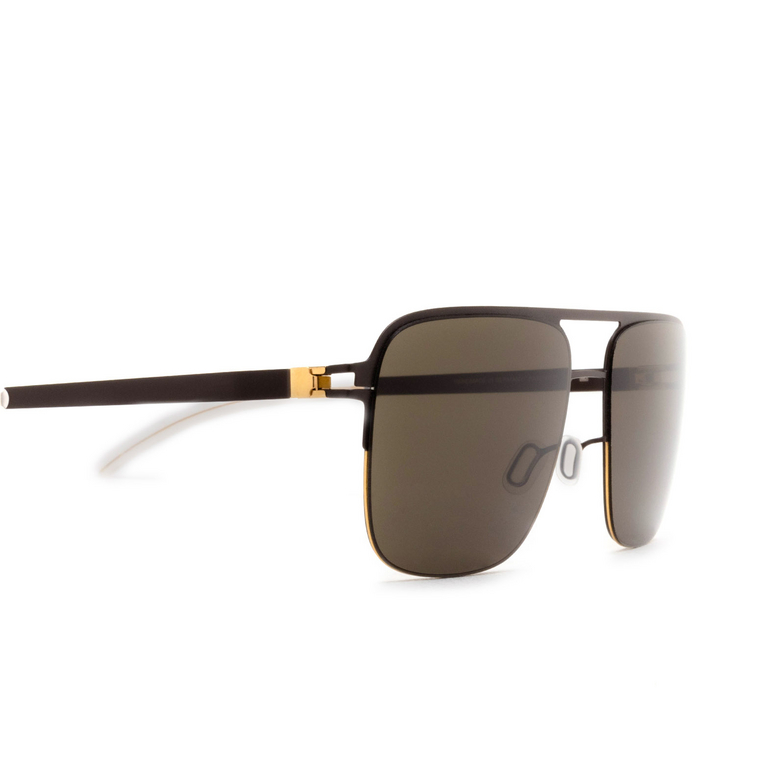 Mykita COLBY Sunglasses 122 gold/dark brown - 3/4