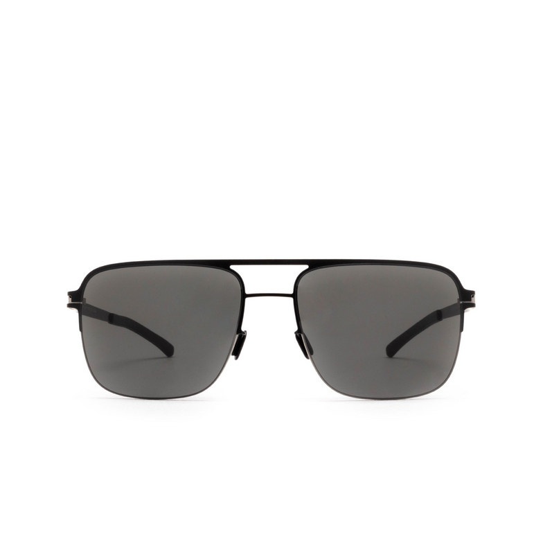Mykita COLBY Sunglasses 517 matte silver/jet black - 1/4