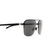 Mykita COLBY Sunglasses 517 matte silver/jet black - product thumbnail 3/4