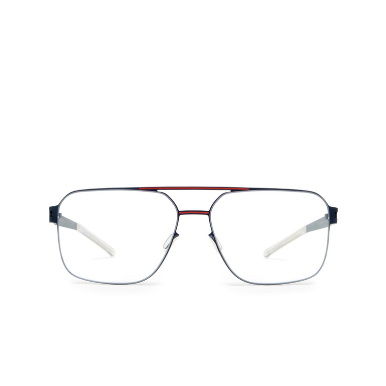 Mykita DON Eyeglasses 542 navy/rusty red - 1/4