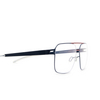 Mykita DON Eyeglasses 542 navy/rusty red - product thumbnail 3/4