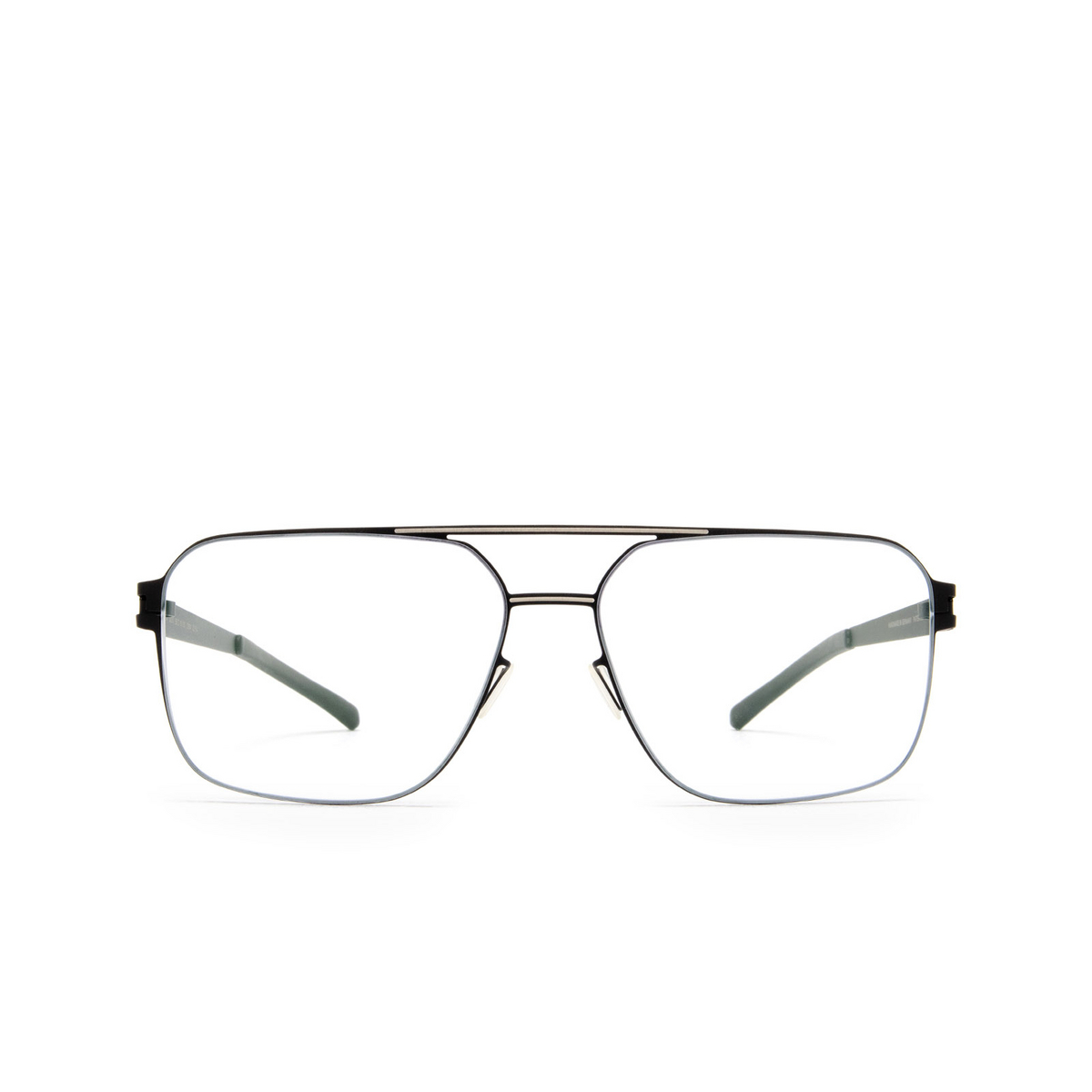 Mykita DON Eyeglasses 634 Black/Light Warm Grey - front view