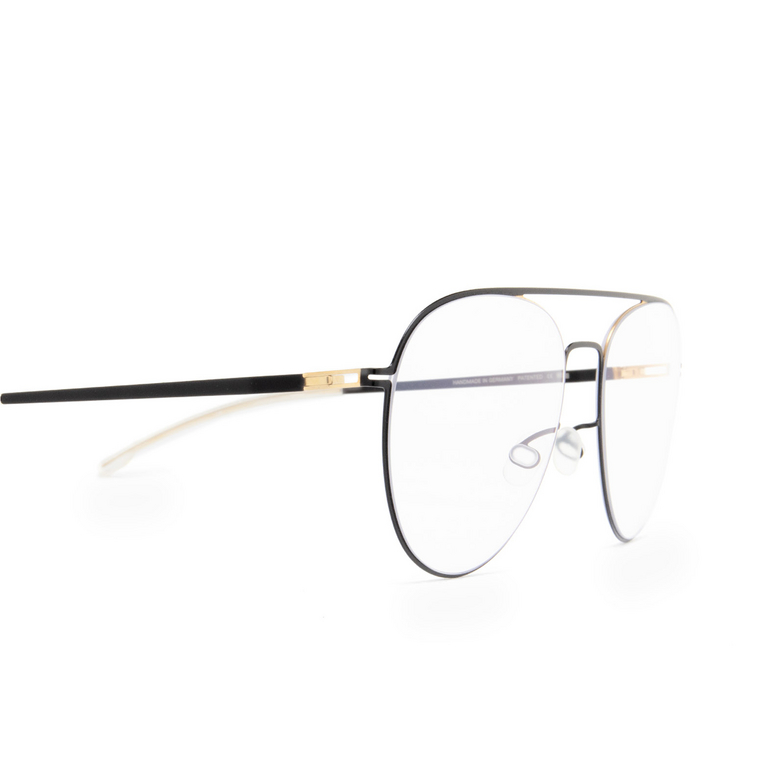 Mykita EERO Eyeglasses 167 gold/jet black - 3/4