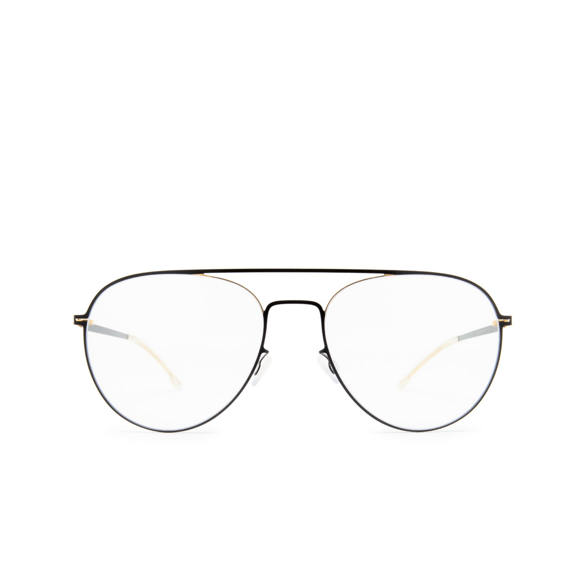 Mykita EERO Eyeglasses 167 Gold/Jet Black - front view