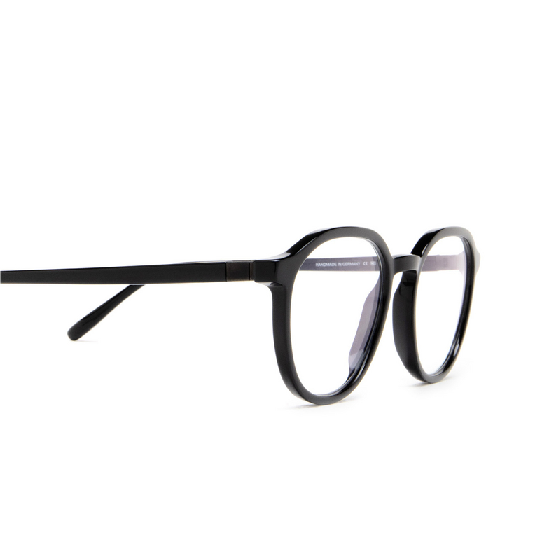 Mykita EKON Korrektionsbrillen 736 c123 black/silk black - 3/4
