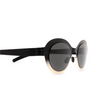 Mykita FOCUS Sunglasses 476 black/chantilly white - product thumbnail 3/4