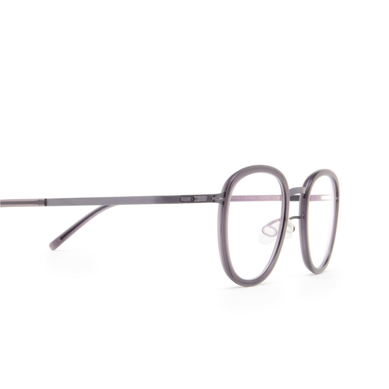 Mykita HELMI Eyeglasses 884 a51 blackberry/matte smoke - 3/4