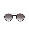 Mykita HEMLOCK Sunglasses 351 mh22-pitch black/shine silver - product thumbnail 1/4
