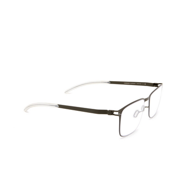 Mykita HENNING Eyeglasses 335 camou green - three-quarters view