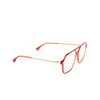 Mykita HITI Eyeglasses 769 c152 milky peach/champagne gol - product thumbnail 2/4