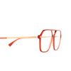 Mykita HITI Eyeglasses 769 c152 milky peach/champagne gol - product thumbnail 3/4