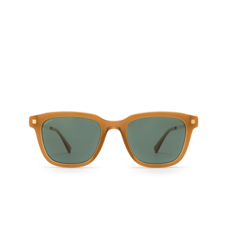 Mykita HOLM Sunglasses 881 c99 brown dark brown/glossy go - 1/4