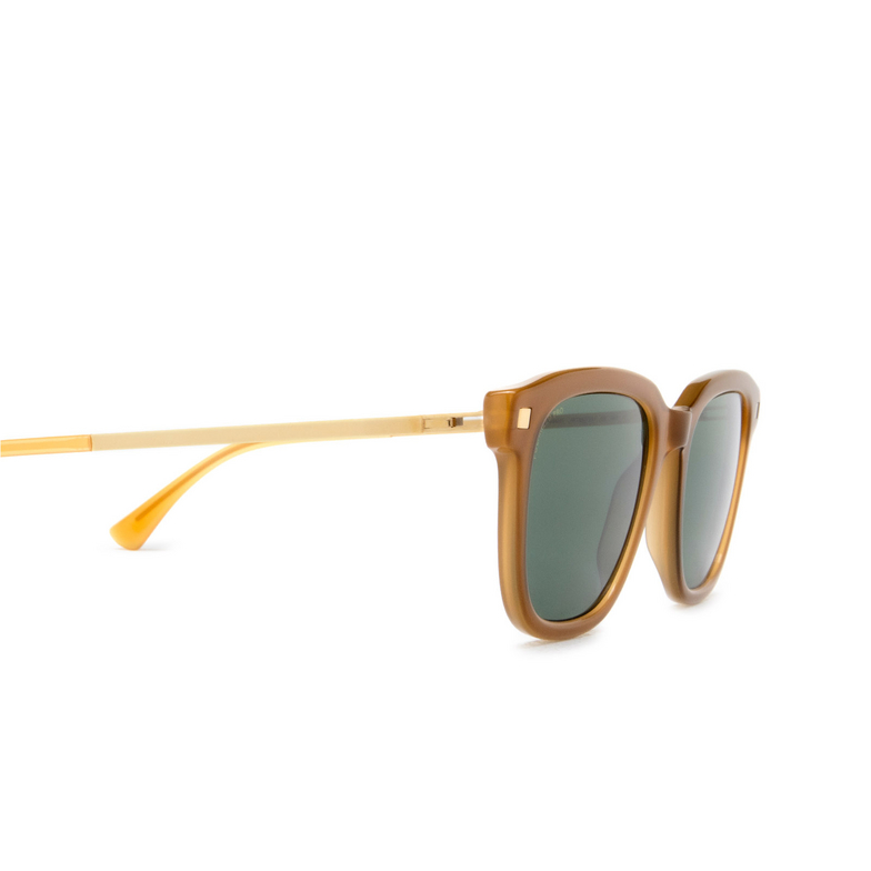 Mykita HOLM Sunglasses 881 c99 brown dark brown/glossy go - 3/4