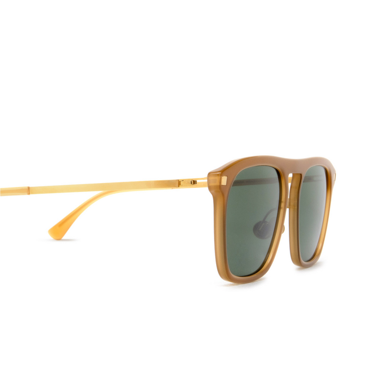Mykita KALLIO Sunglasses 881 c99 brown dark brown/glossy go - 3/4