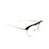 Mykita ML01 Eyeglasses 471 mh49 pitch black/matte silver - product thumbnail 2/4