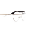 Mykita ML01 Eyeglasses 471 mh49 pitch black/matte silver - product thumbnail 3/4