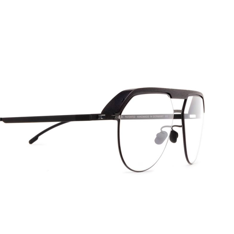 Mykita ML02 Eyeglasses 305 mh6 pitch black/black - 3/4