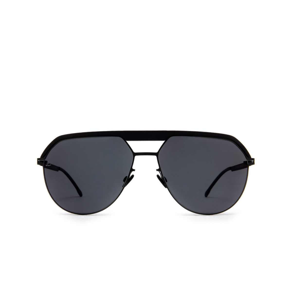 Mykita ML02 SUN Sunglasses 305 MH6 Pitch Black/Black - front view