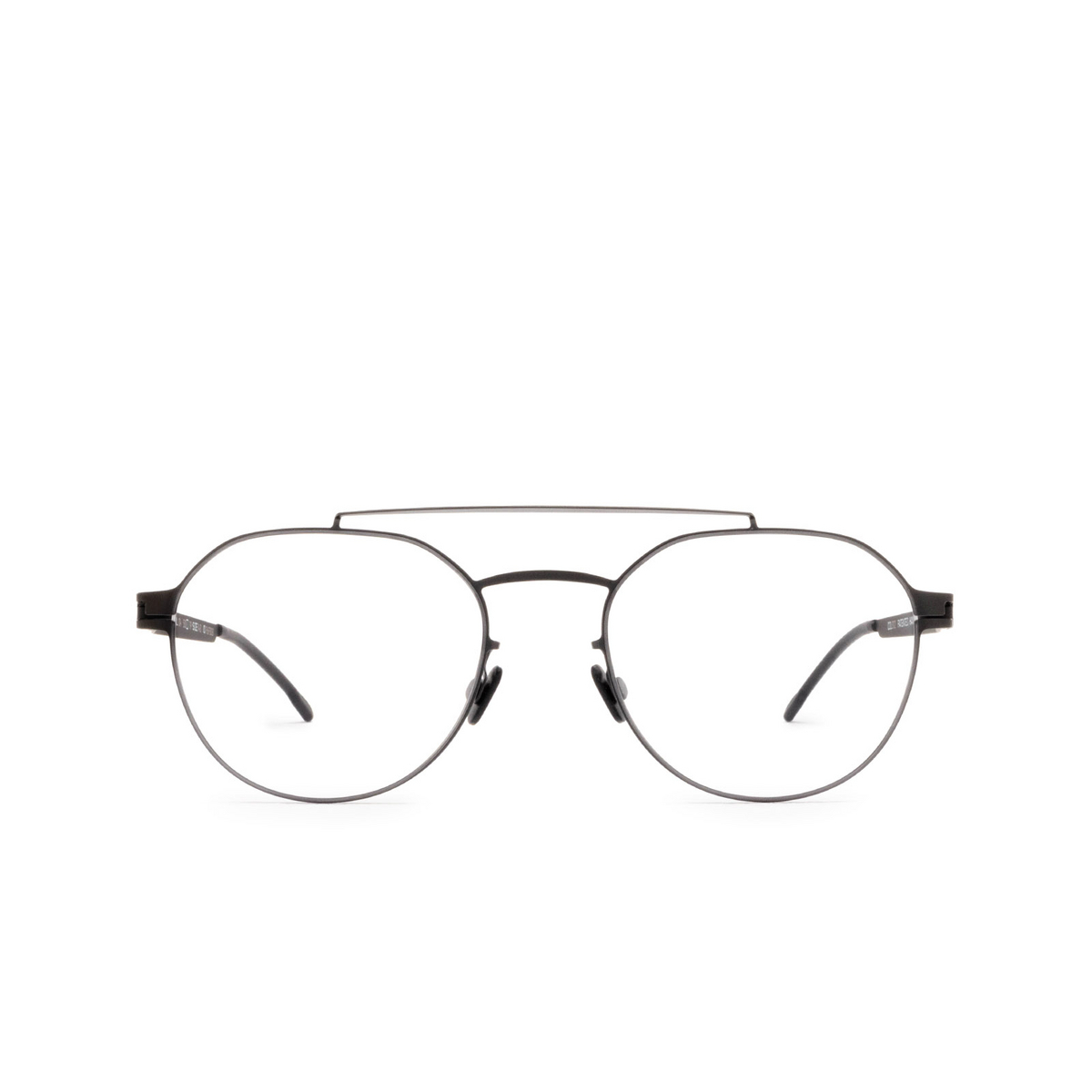 Mykita® Square Eyeglasses: ML04 color 002 Black - front view
