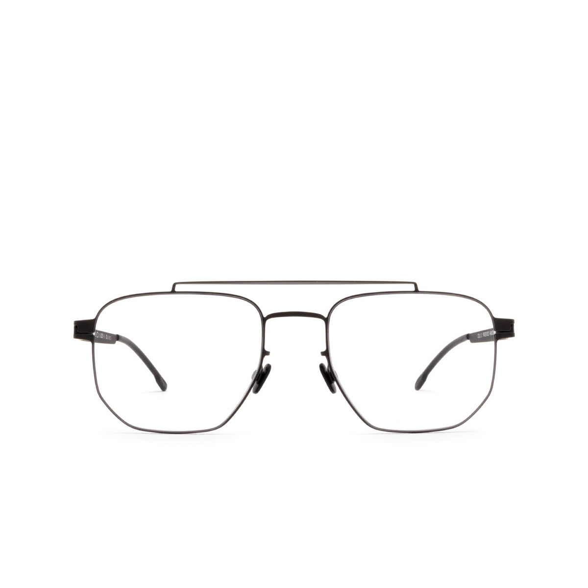 Mykita® Square Eyeglasses: ML05 color 002 Black - front view