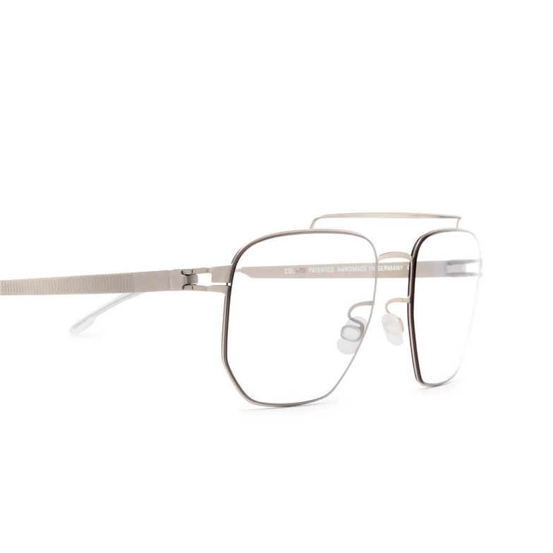Mykita ML05 Eyeglasses 470 matte silver - 3/4