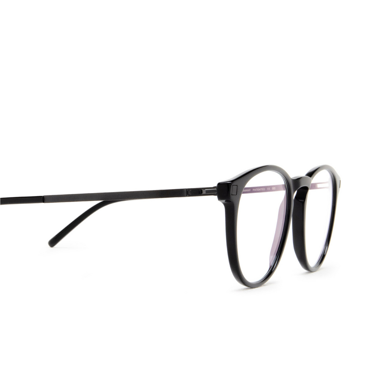 Mykita NUKKA Eyeglasses 915 c2 black/black - 3/4