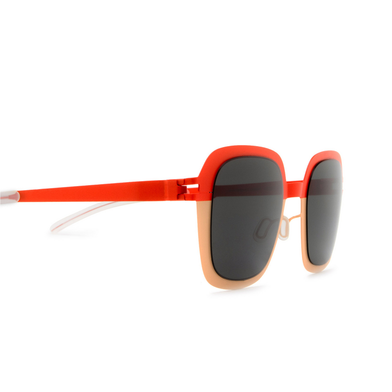 Mykita PALOMA Sunglasses 604 poppy red/safrane - 3/4