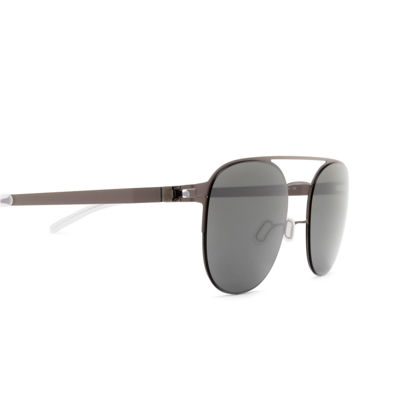 Mykita PARK Sunglasses 235 shiny graphite/mole grey - 3/4