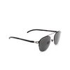 Mykita PARK Sunglasses 517 matte silver/jet black - product thumbnail 2/4