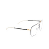 Mykita STEEN Eyeglasses 167 gold/jet black - product thumbnail 2/4