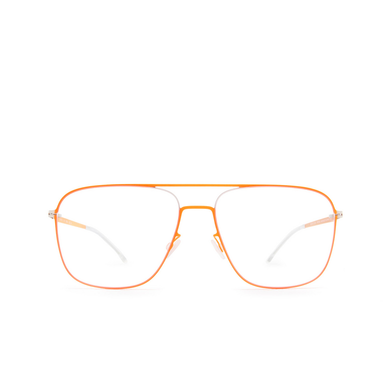 Mykita STEEN Korrektionsbrillen 330 silver/neon orange - 1/4