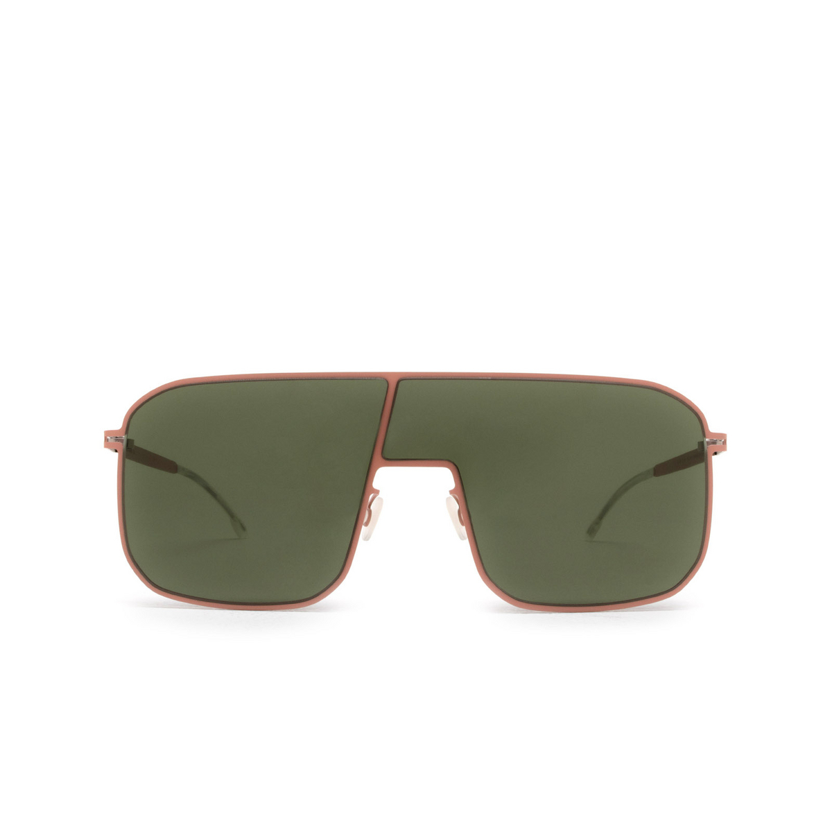 Mykita® Aviator Sunglasses: STUDIO12.2 color 453 Pink Clay - front view
