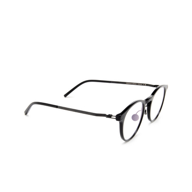 Mykita TALINI Korrektionsbrillen 915 c2 black/black - Dreiviertelansicht