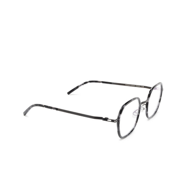 Mykita VEN Korrektionsbrillen 876 a50 black/black havana - Dreiviertelansicht