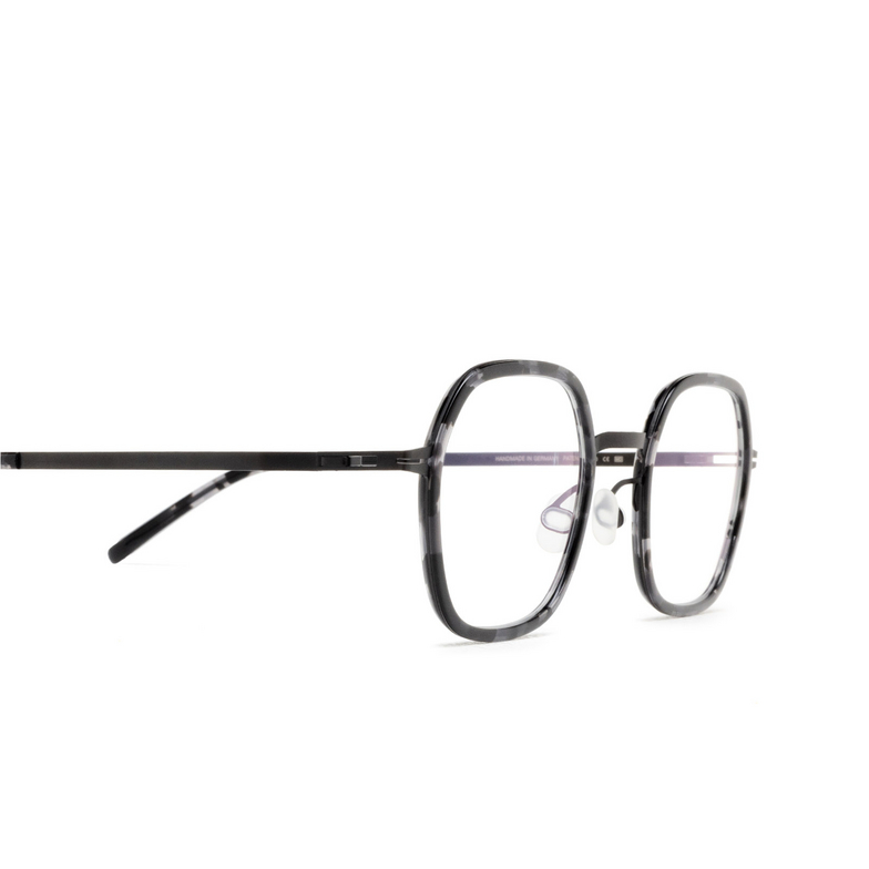 Mykita VEN Eyeglasses 876 a50 black/black havana - 3/4