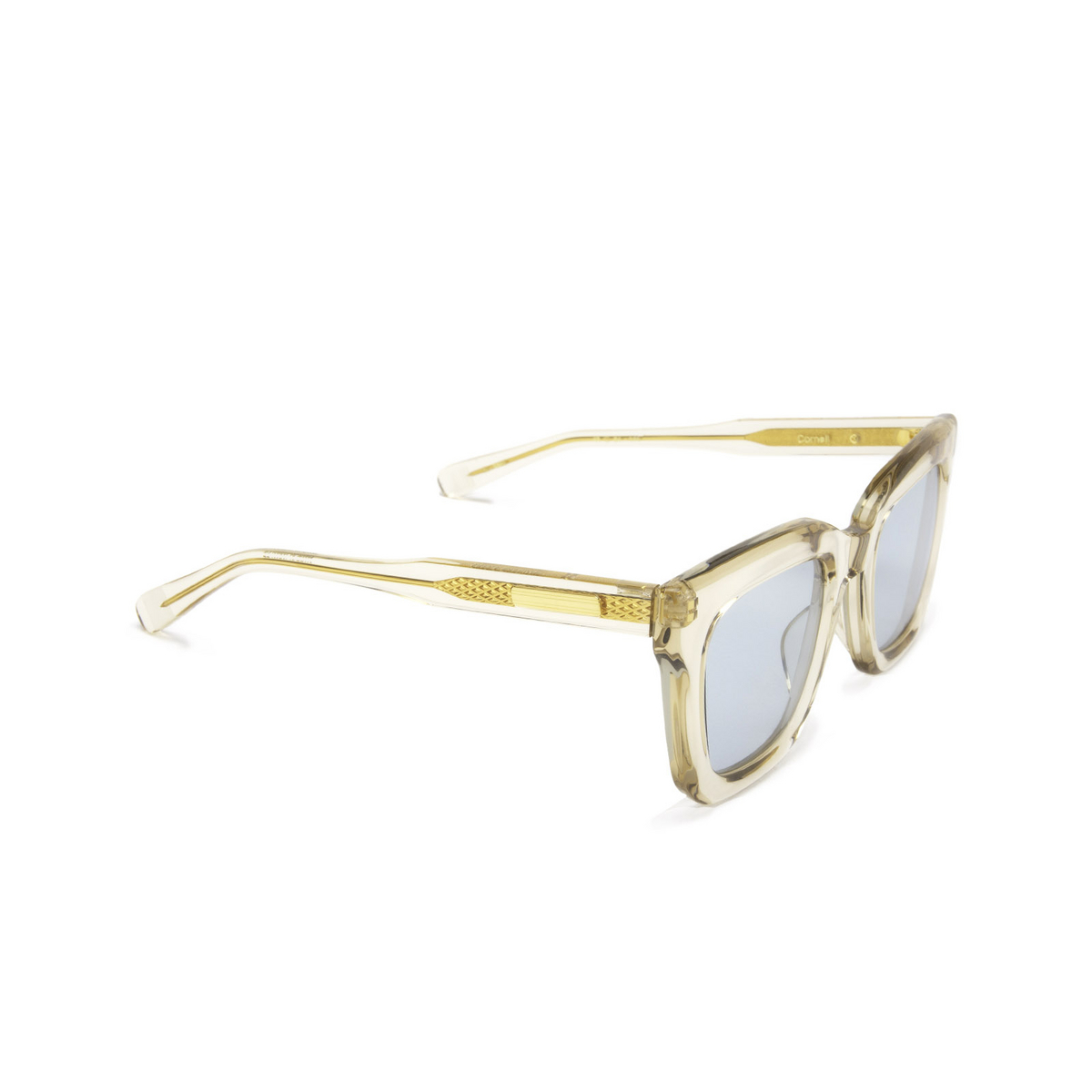 Native Sons® Square Sunglasses: Cornell color Honey Mauve - three-quarters view.
