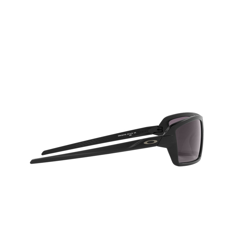 Occhiali da sole Oakley CABLES 912901 matte black - 3/4