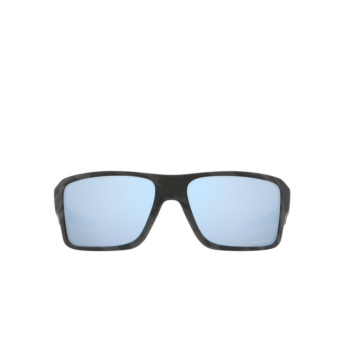 Oakley DOUBLE EDGE Sunglasses 938027 Matte Black Camo - front view